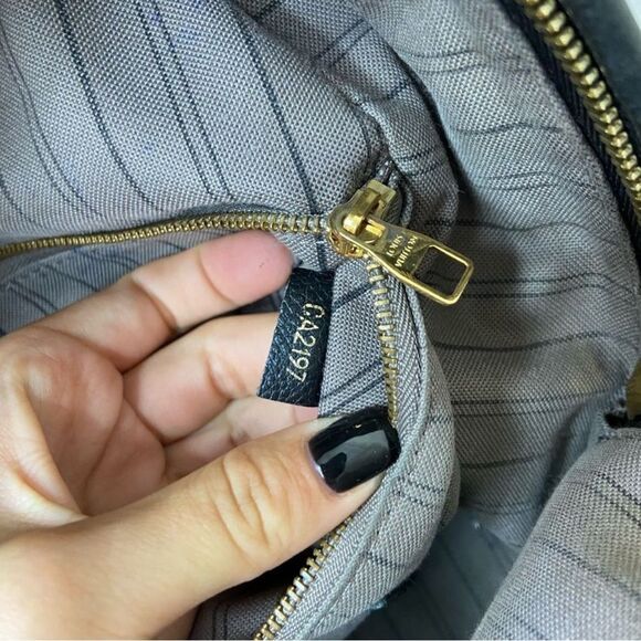 Louis Vuitton Empreinte Monogram Black Leather Backpack - Picture 4 of 9